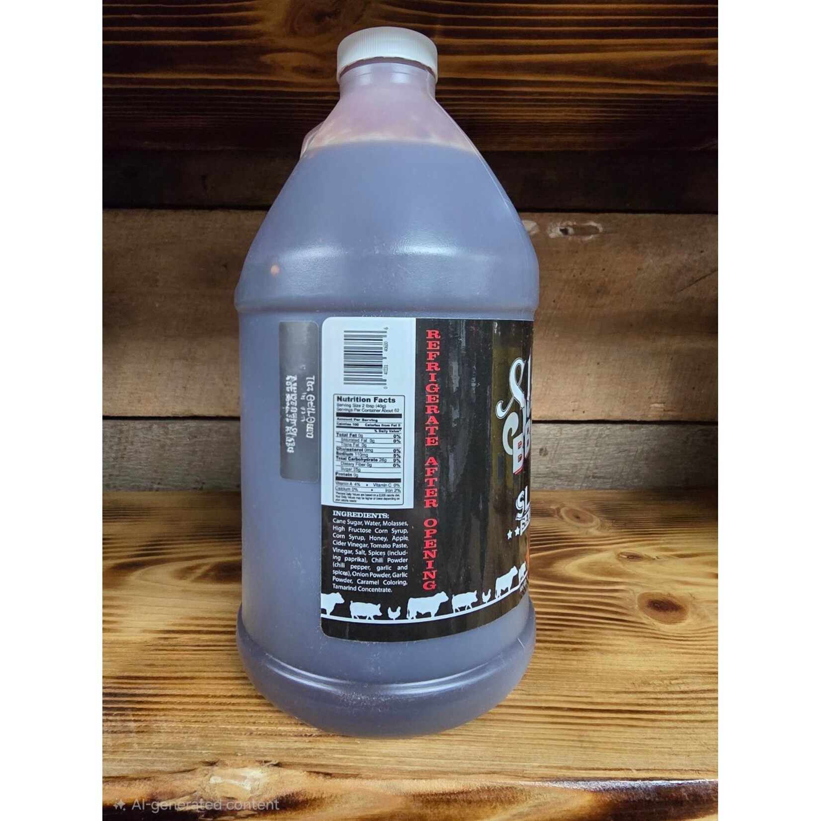 Slap's BBQ Slap's BBQ Original Sweet BBQ  Sauce 64oz