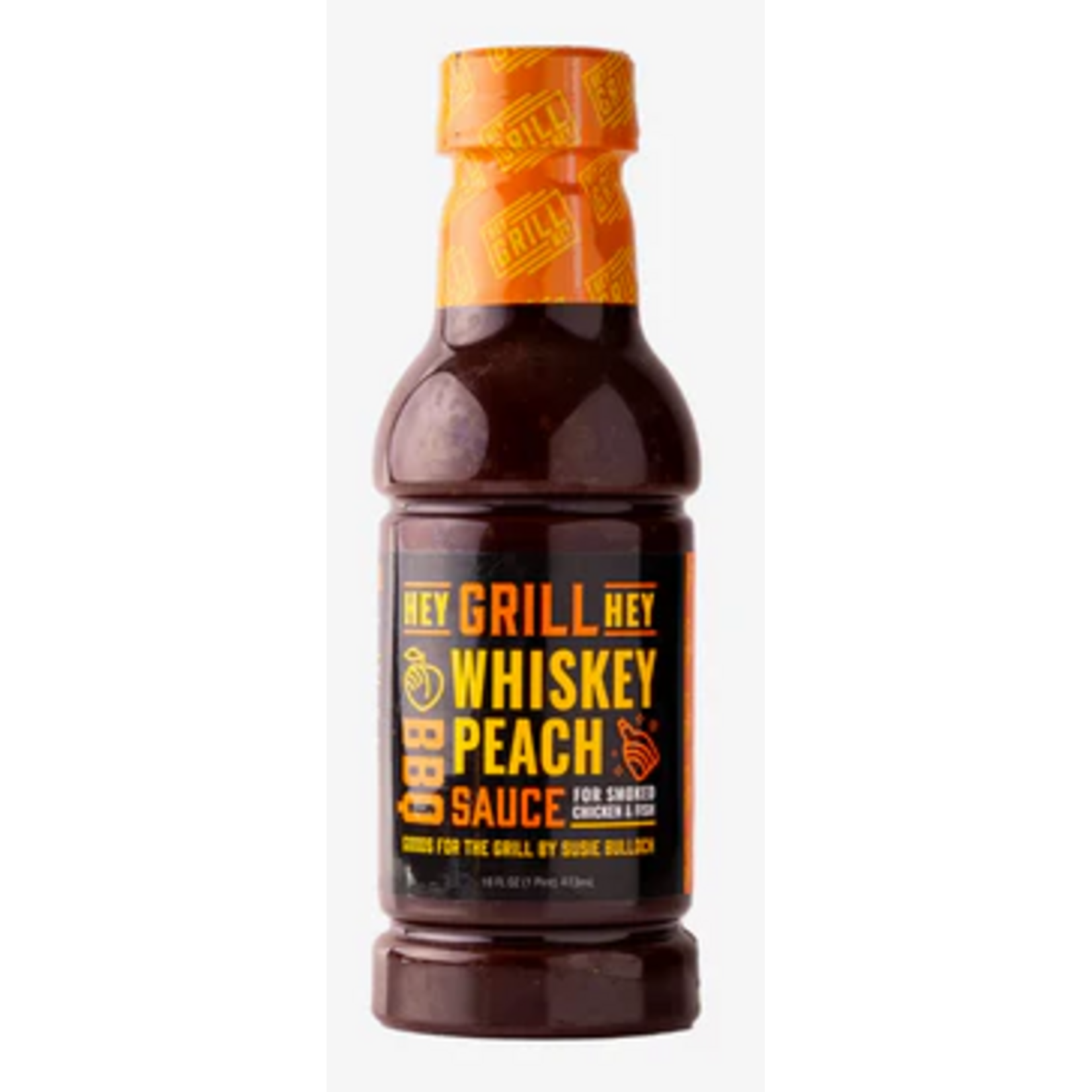 Hey Grill Hey Whiskey Peach BBQ Sauce