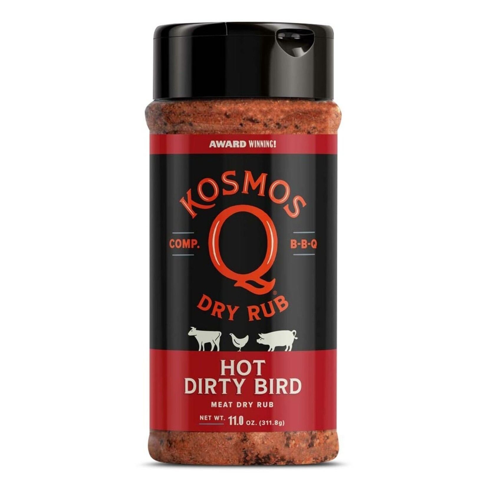 Kosmos Q Kosmos Q Dirty Bird HOT Dry Rub 11oz