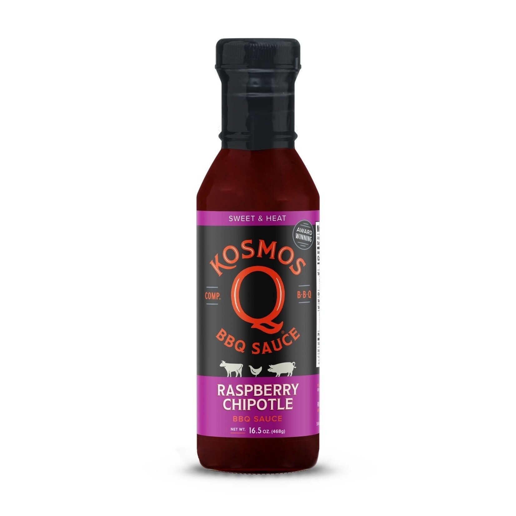 Kosmos Q Kosmos Q Raspberry Chipotle BBQ Sauce 16.5oz