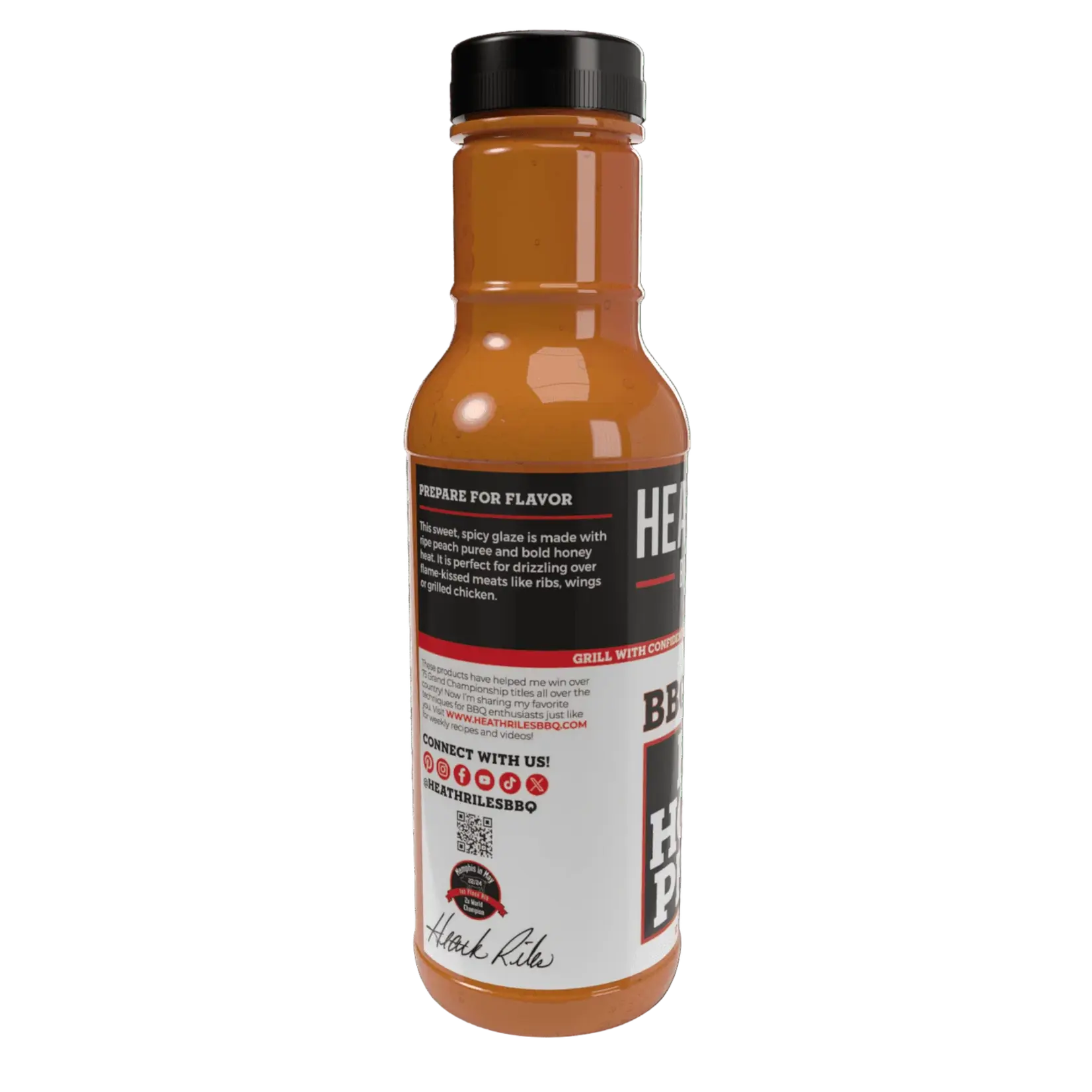 Heath Riles Heath Riles Hot Honey Peach BBQ Glaze