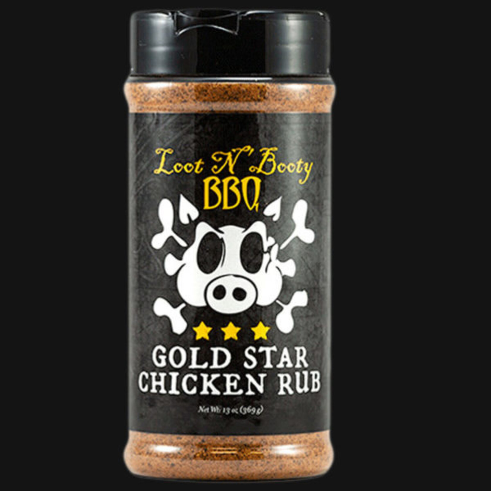 Loot N' Booty Loot N' Booty BBQ Gold Star Chicken Rub 14oz