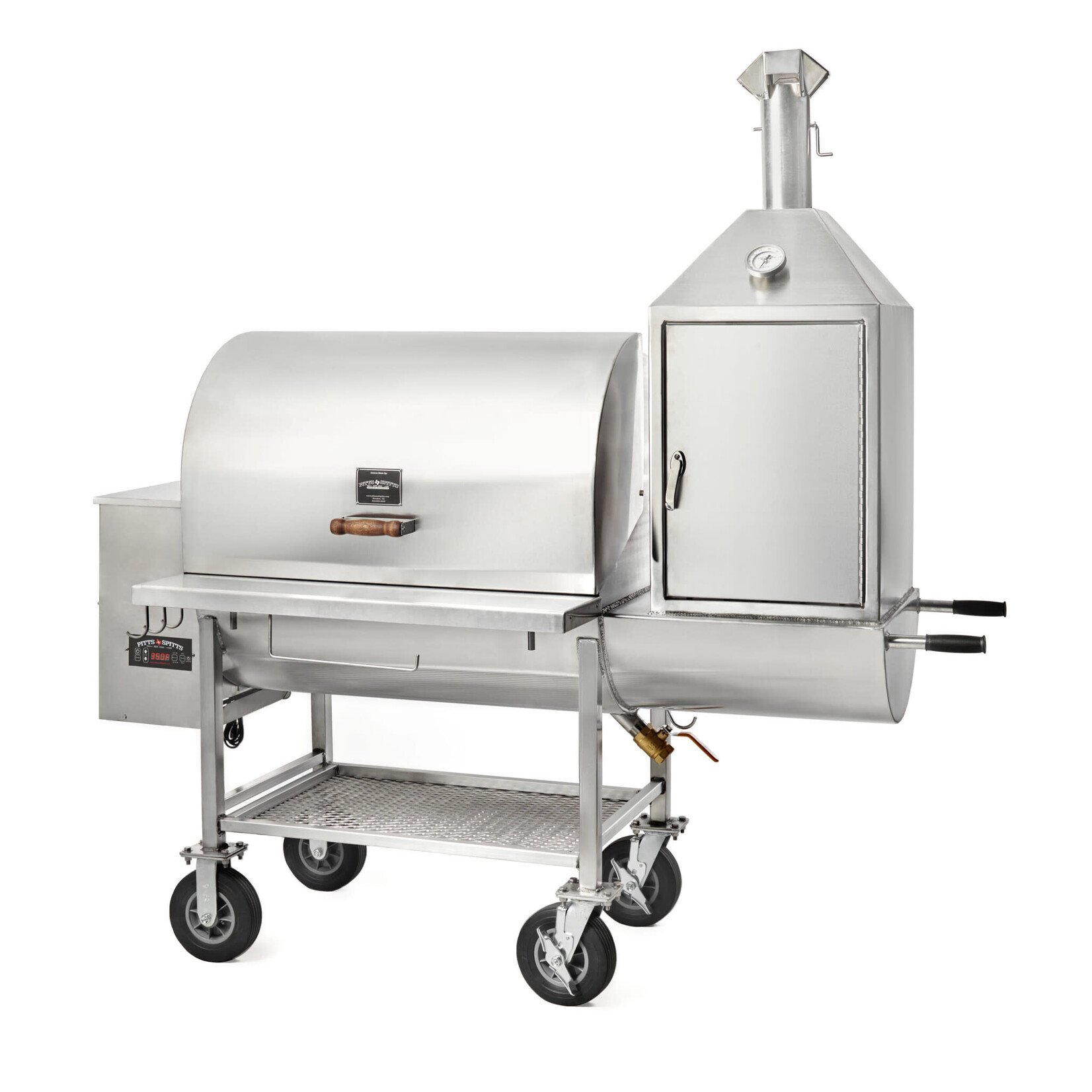 Pitts & Spitts Pitts & Spitts Maverick 2000 Upright Pellet Grill - Stainless
