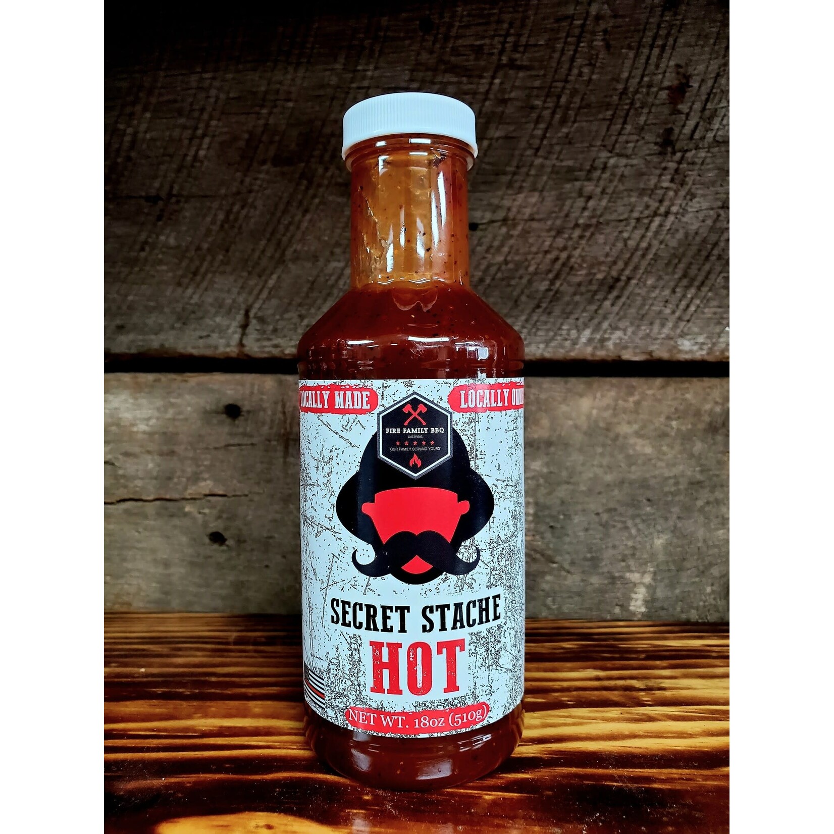 Secret Stache Secret Stache Hot Sauce 18oz.