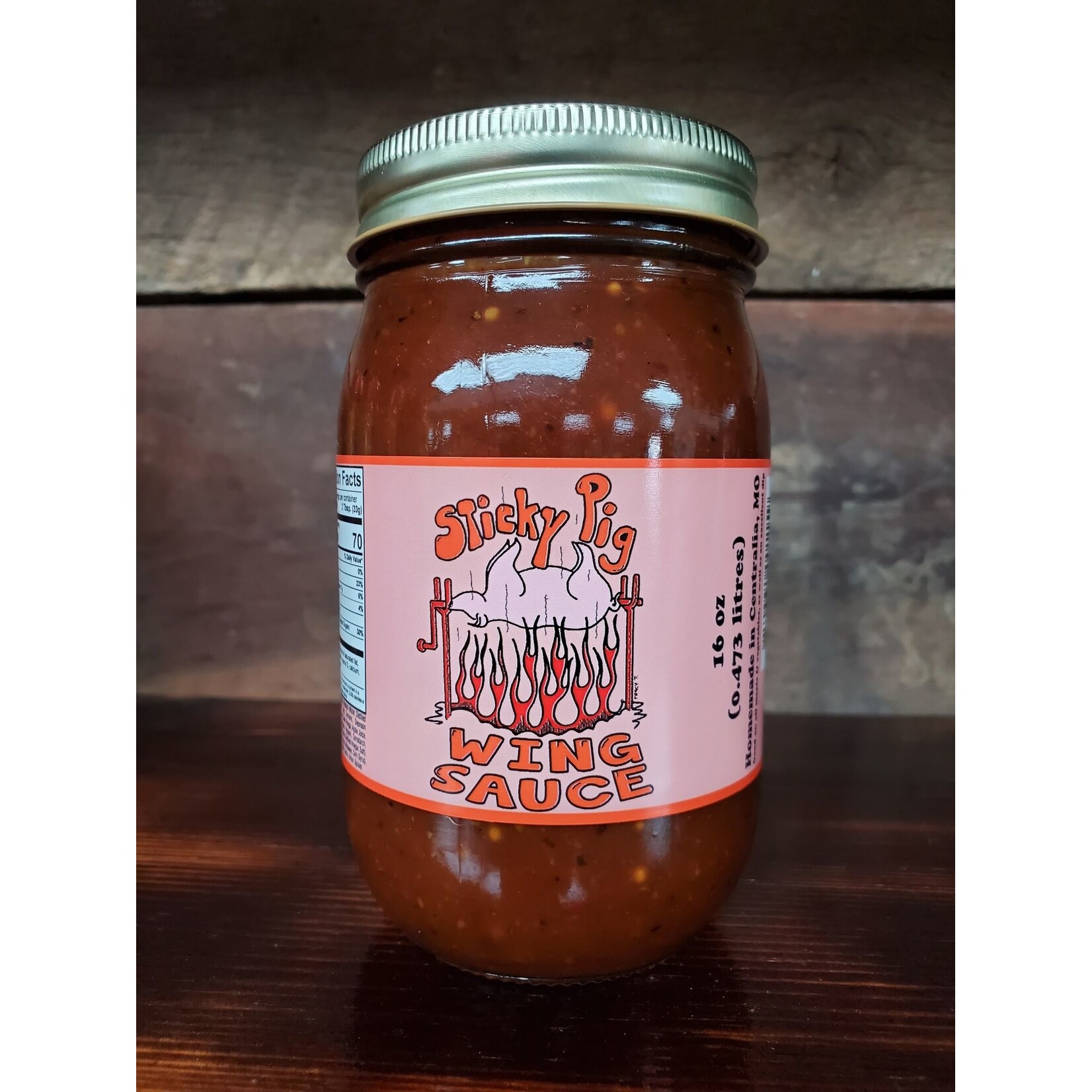 Sticky Pig Sticky Pig Wing Sauce - Pint