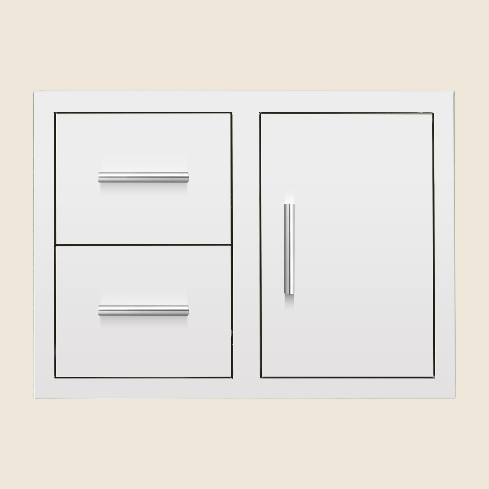 Summerset Summerset 30" 2 Drawer / Door Combo w/Hidden Hinge