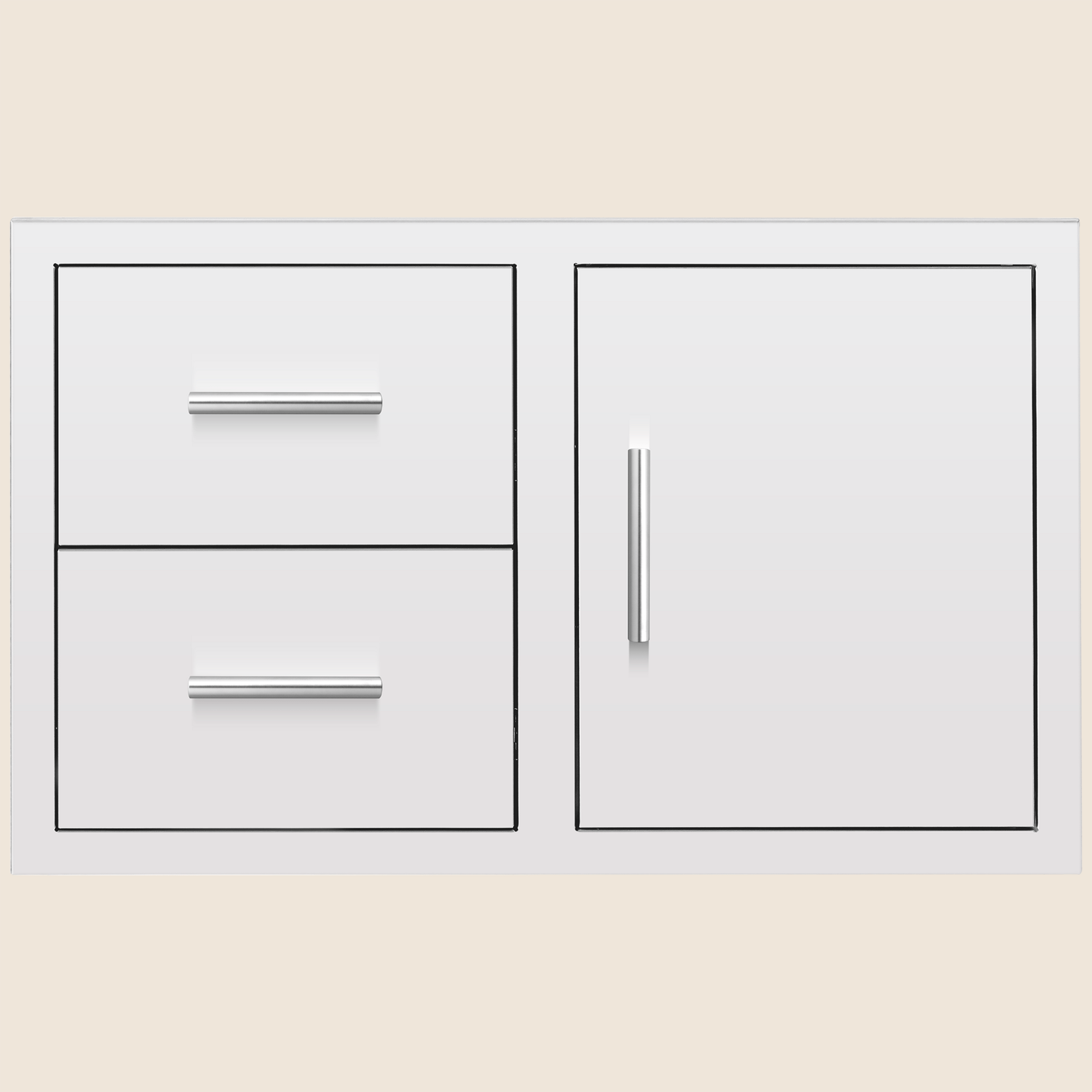 Summerset Summerset 36" 2 Drawer / Door Combo w/Hidden Hinge