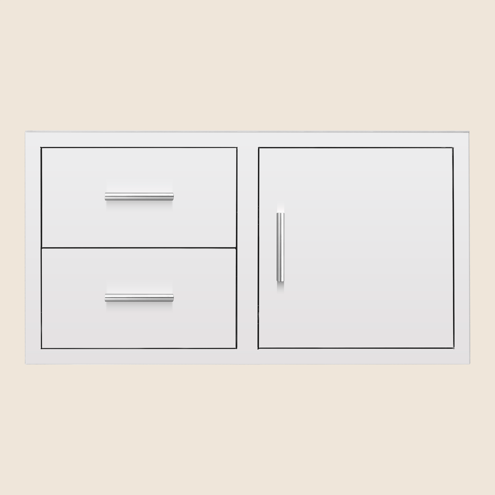 Summerset Summerset 42" 2 Drawer / Door Combo w/Hidden Hinge