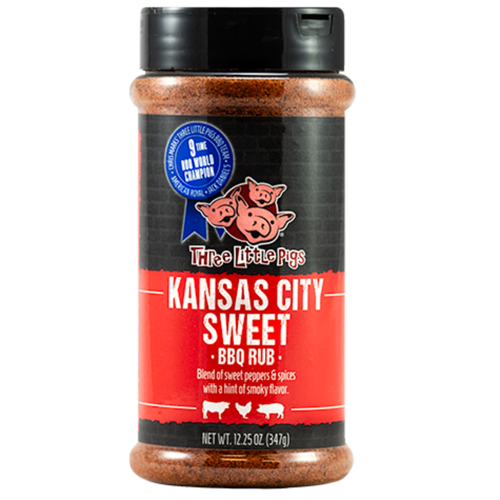 Three Little Pigs Three Little Pigs Kansas City Sweet Rub 12.25oz.