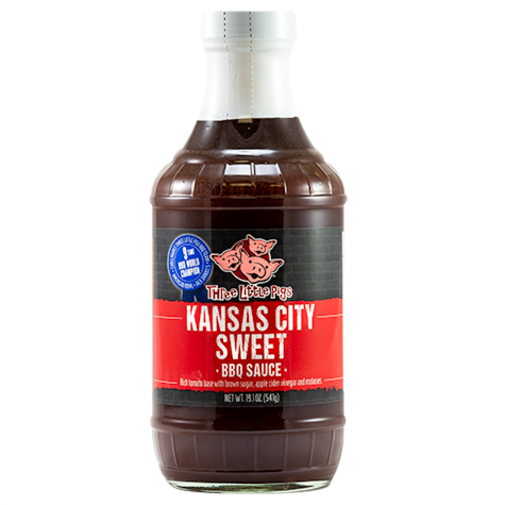 Three Little Pigs Three Little Pigs Kansas City Sweet Sauce 19.50oz.