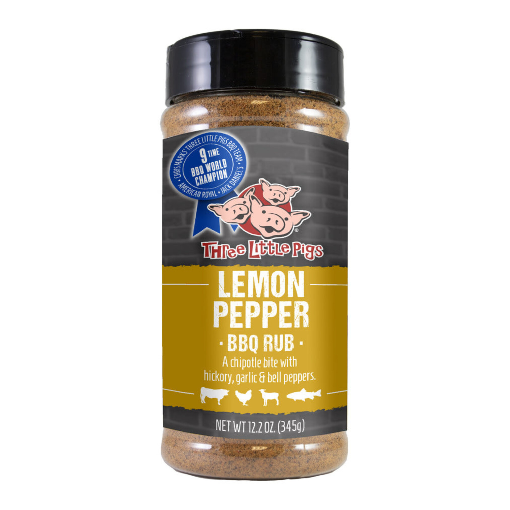 Three Little Pigs Three Little Pigs Lemon Pepper 12.2oz