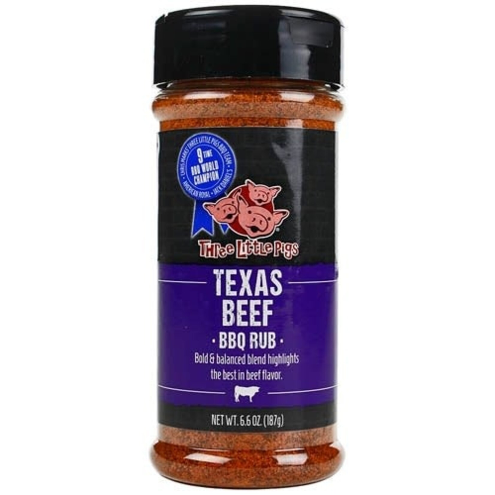 Three Little Pigs Three Little Pigs Texas Beef BBQ Rub 12.2oz