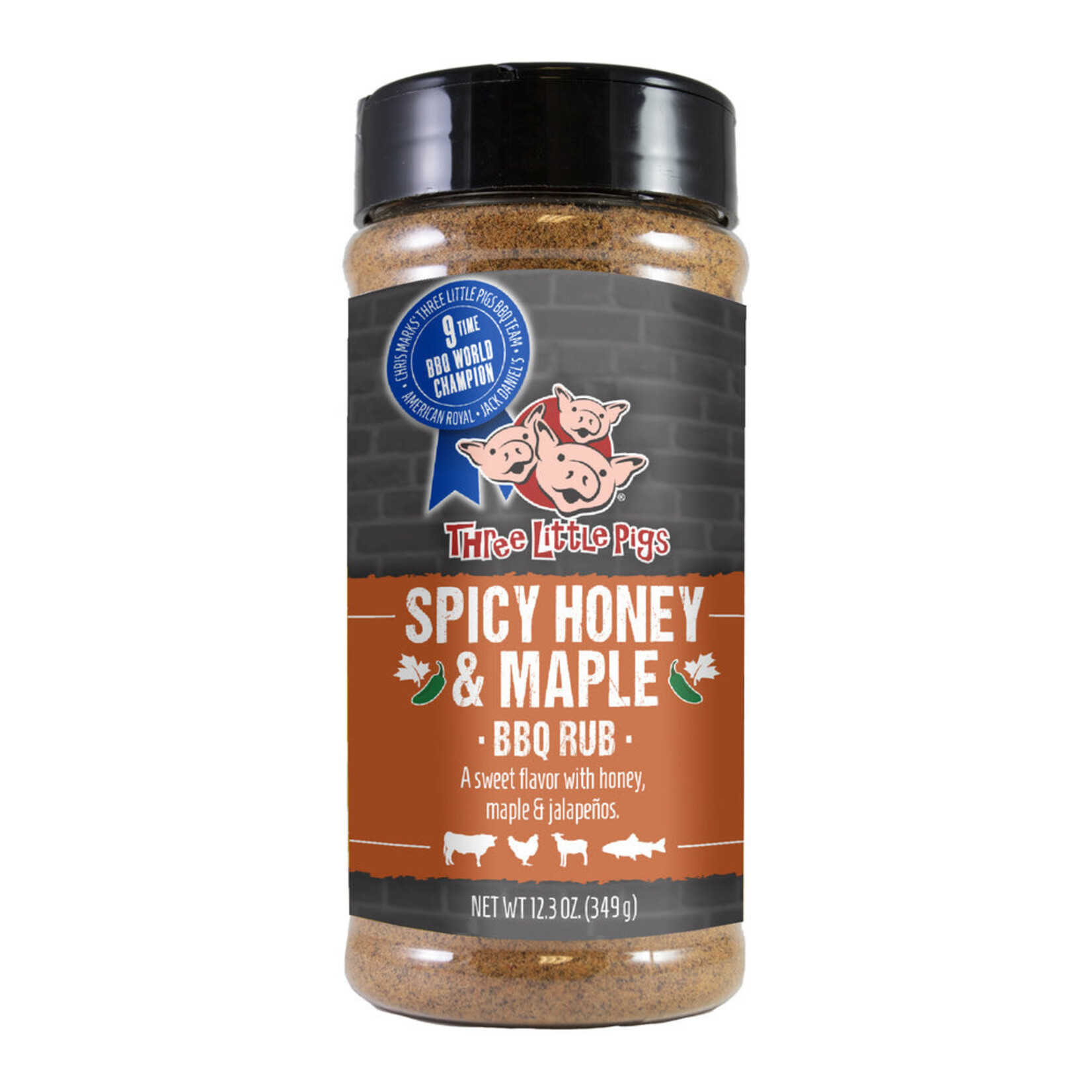 Three Little Pigs Three Little Pigs Spicy Honey & Maple 12.3oz