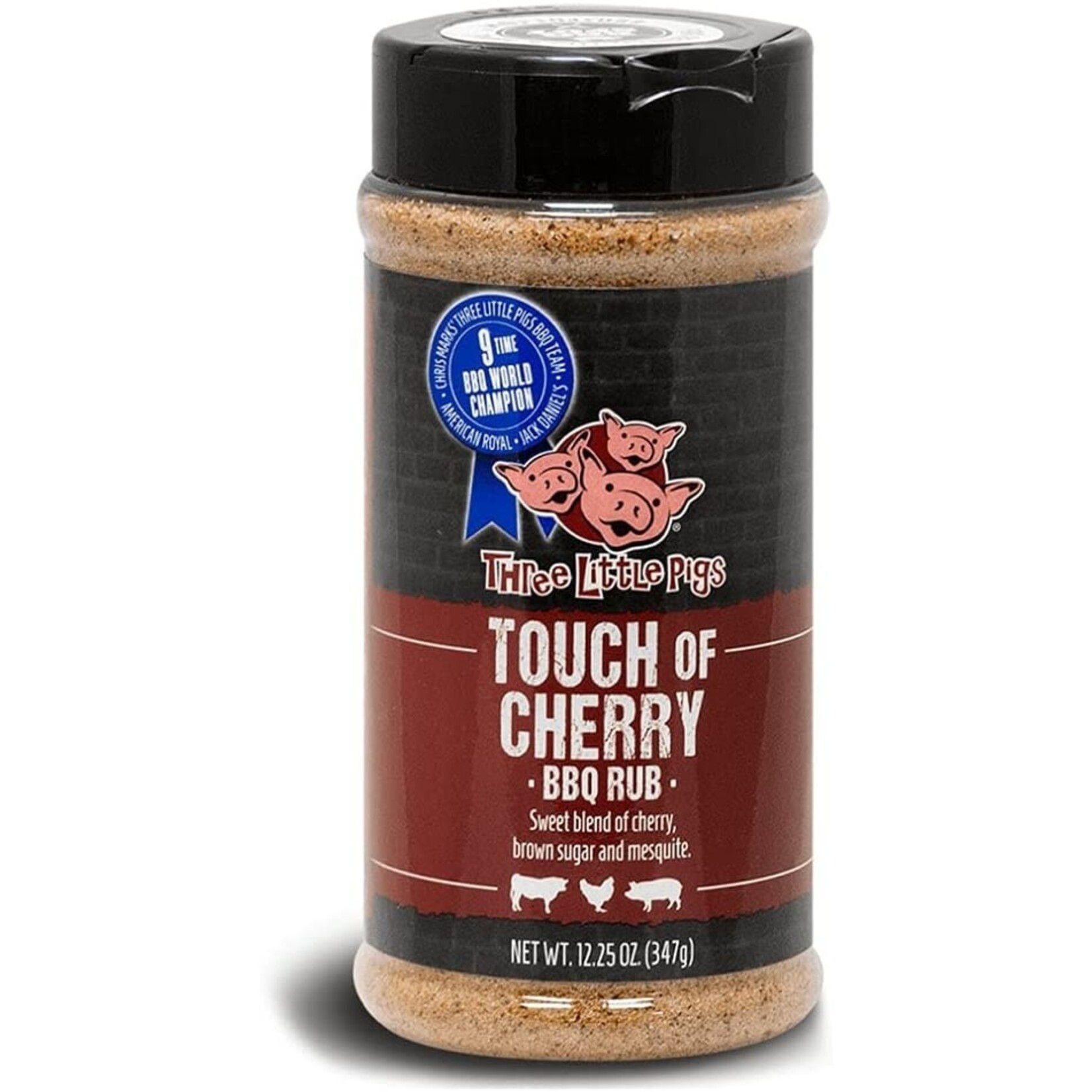Three Little Pigs Three Little Pigs Touch of Cherry BBQ Rub 12.25oz