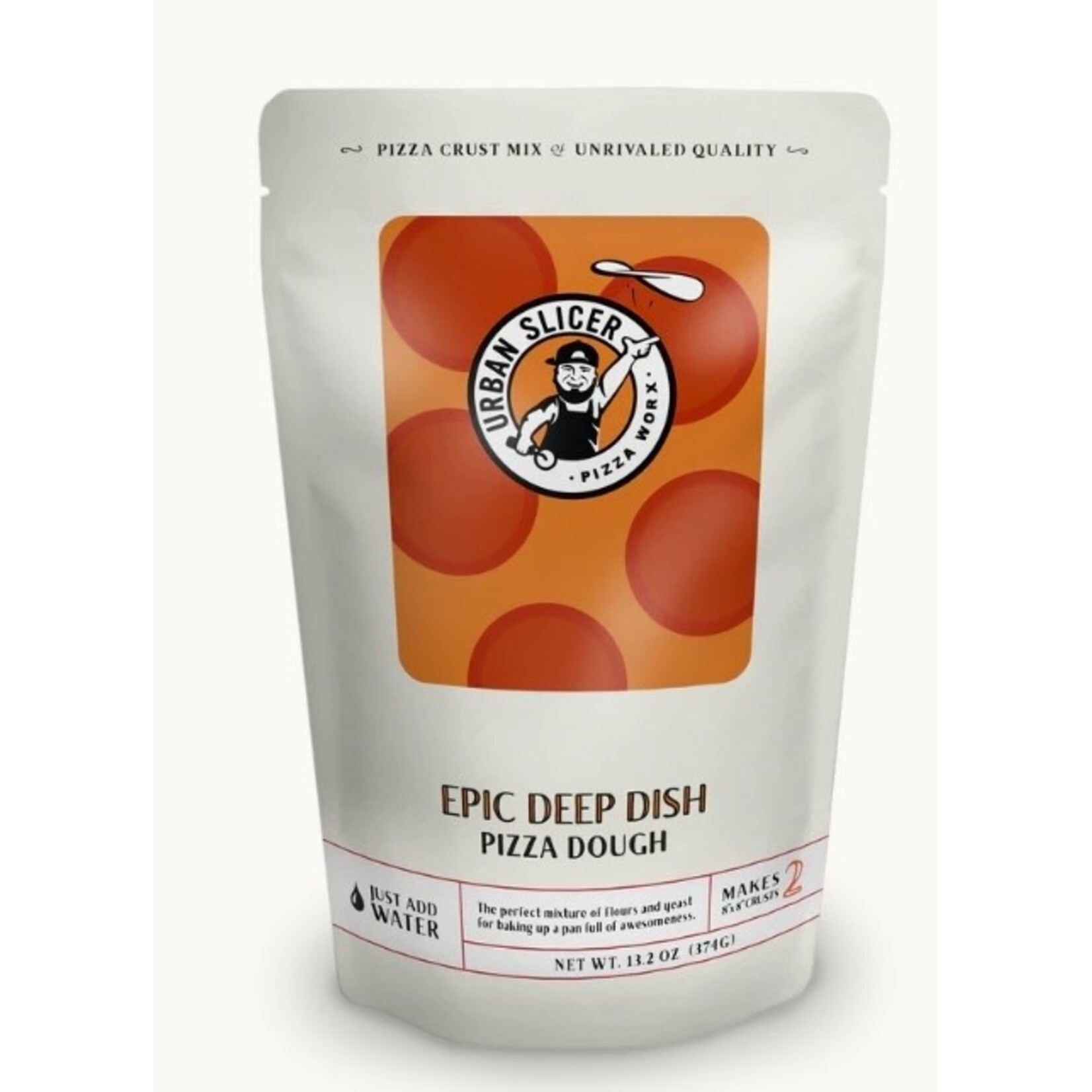 Urban Slicer Pizza Worx Urban Slicer Epic Deep Dish Pizza Dough