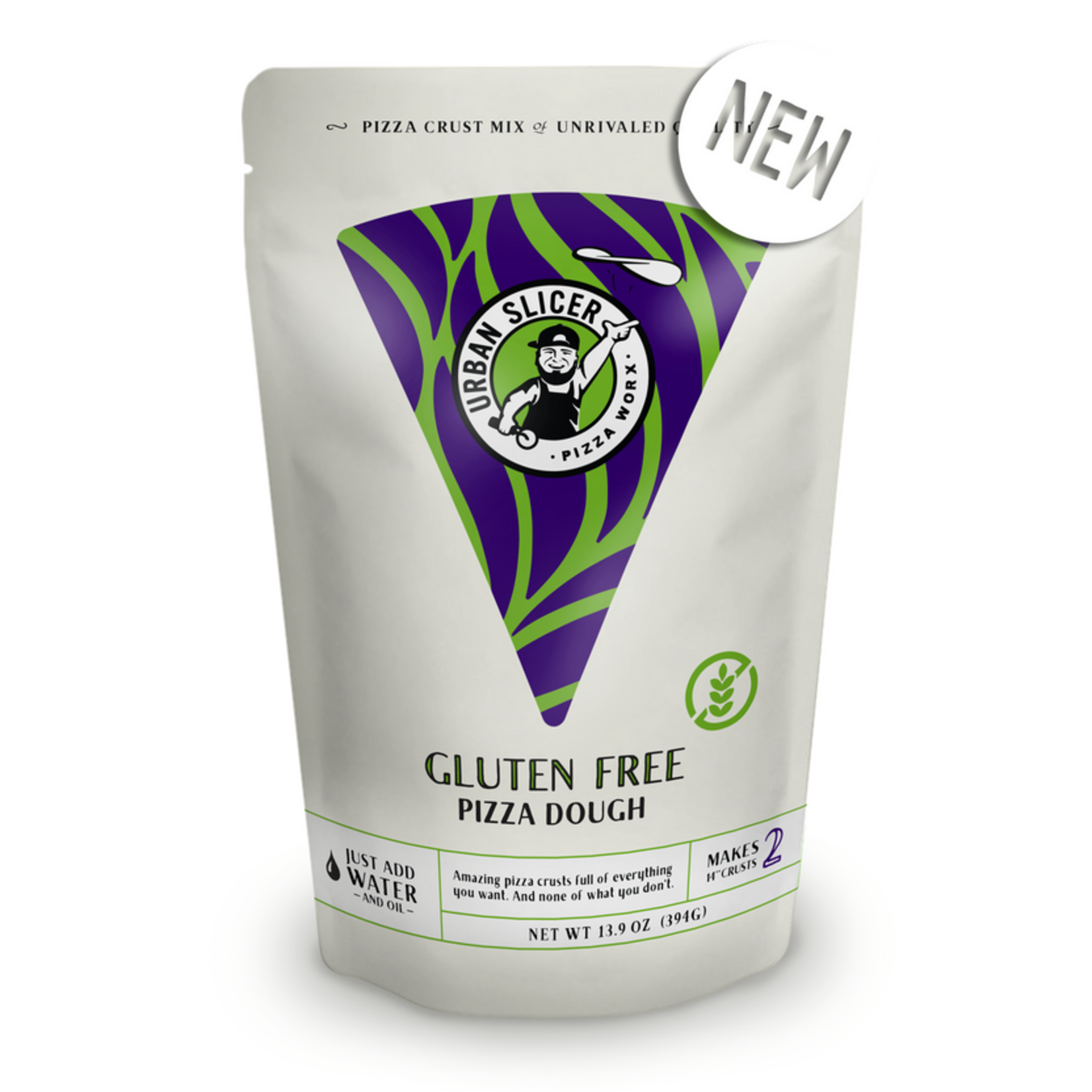 Urban Slicer Pizza Worx Urban Slicer Gluten Free Pizza Dough