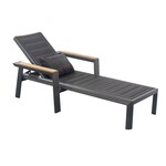 HIGOLD HIGOLD GENEVA Chaise Lounge - Nero