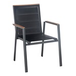 HIGOLD HIGOLD GENEVA Dining Chair - Nero Set of 4
