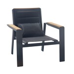 HIGOLD HIGOLD GENEVA Lounge Chair - Nero - Set of 2