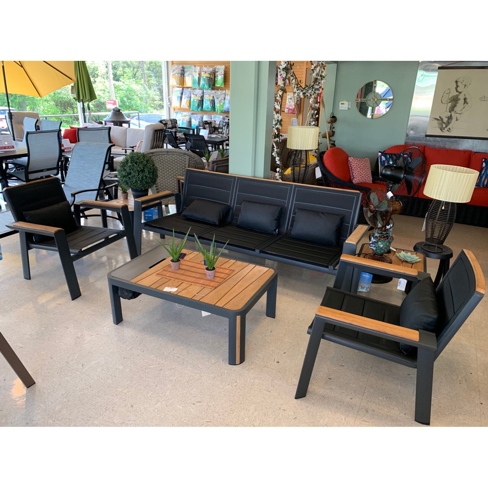 HIGOLD HIGOLD GENEVA Sofa Seating Set - Nero