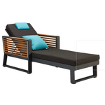 HIGOLD HIGOLD NEW YORK Chaise Lounge - Charcoal