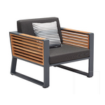 HIGOLD HIGOLD NEW YORK Lounge Chair - Charcoal