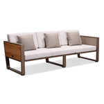 HIGOLD HIGOLD YORK Sofa - Latte - Dupione Fabric Heather