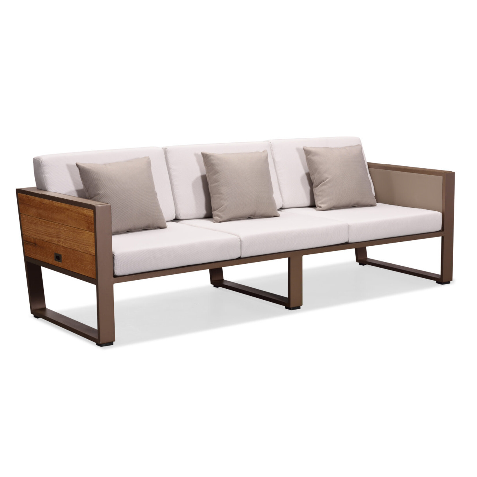 HIGOLD HIGOLD YORK Sofa - Latte - Dupione Fabric Heather