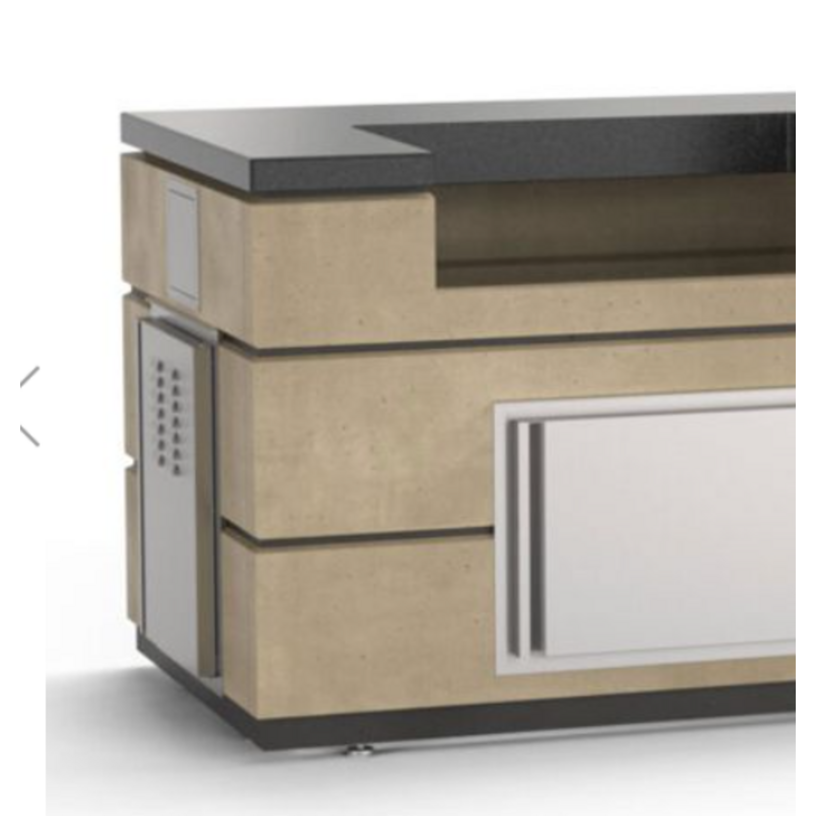 American Outdoor Grill AOG 30" Island Bundle 77"W x 36"D x 51"H - Cafe Blanco