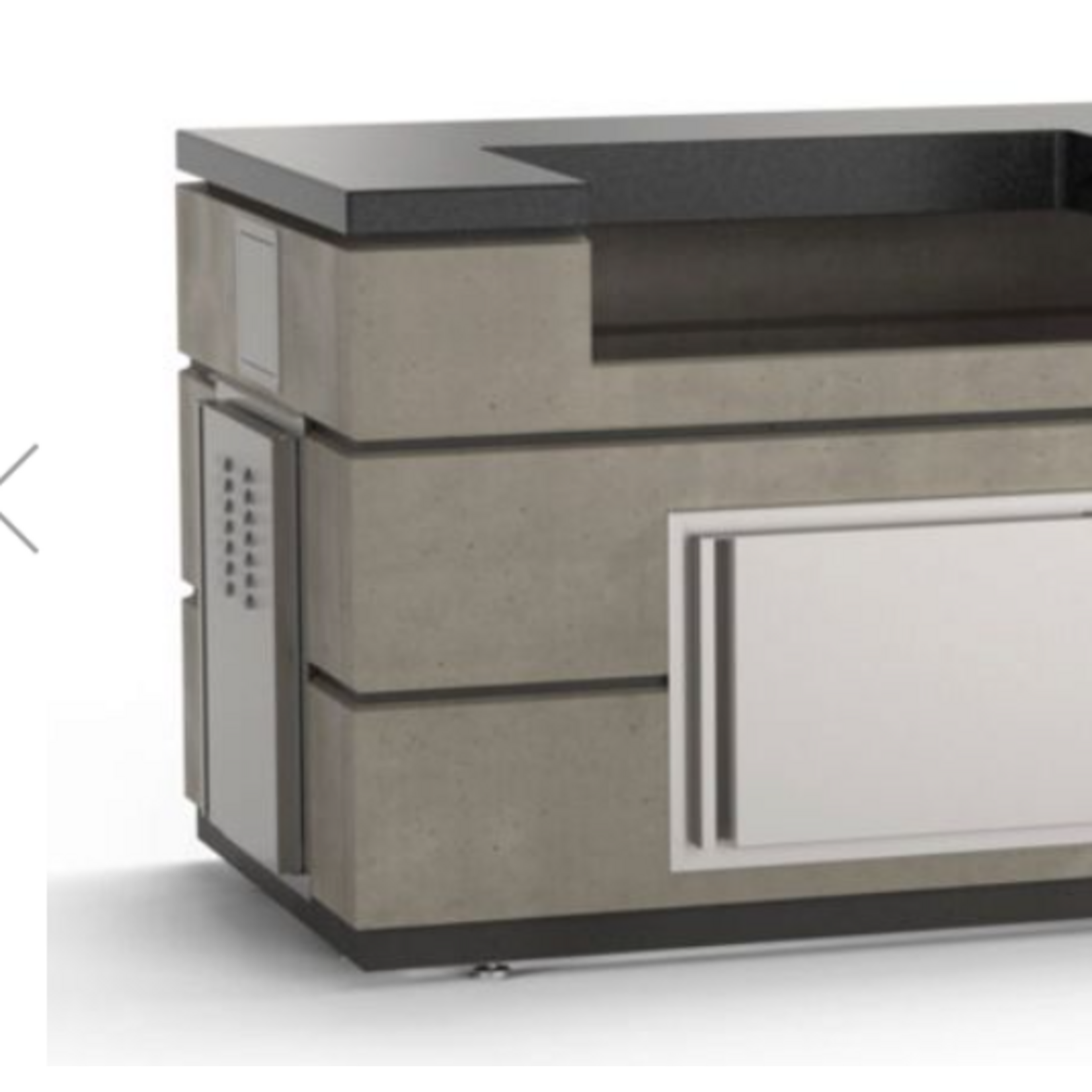 American Outdoor Grill AOG 30" Island Bundle 77"W x 36"D x 51"H - Smoke