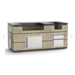 American Outdoor Grill AOG 30" Island Bundle 77"W x 36"D x 51"H - Travertine