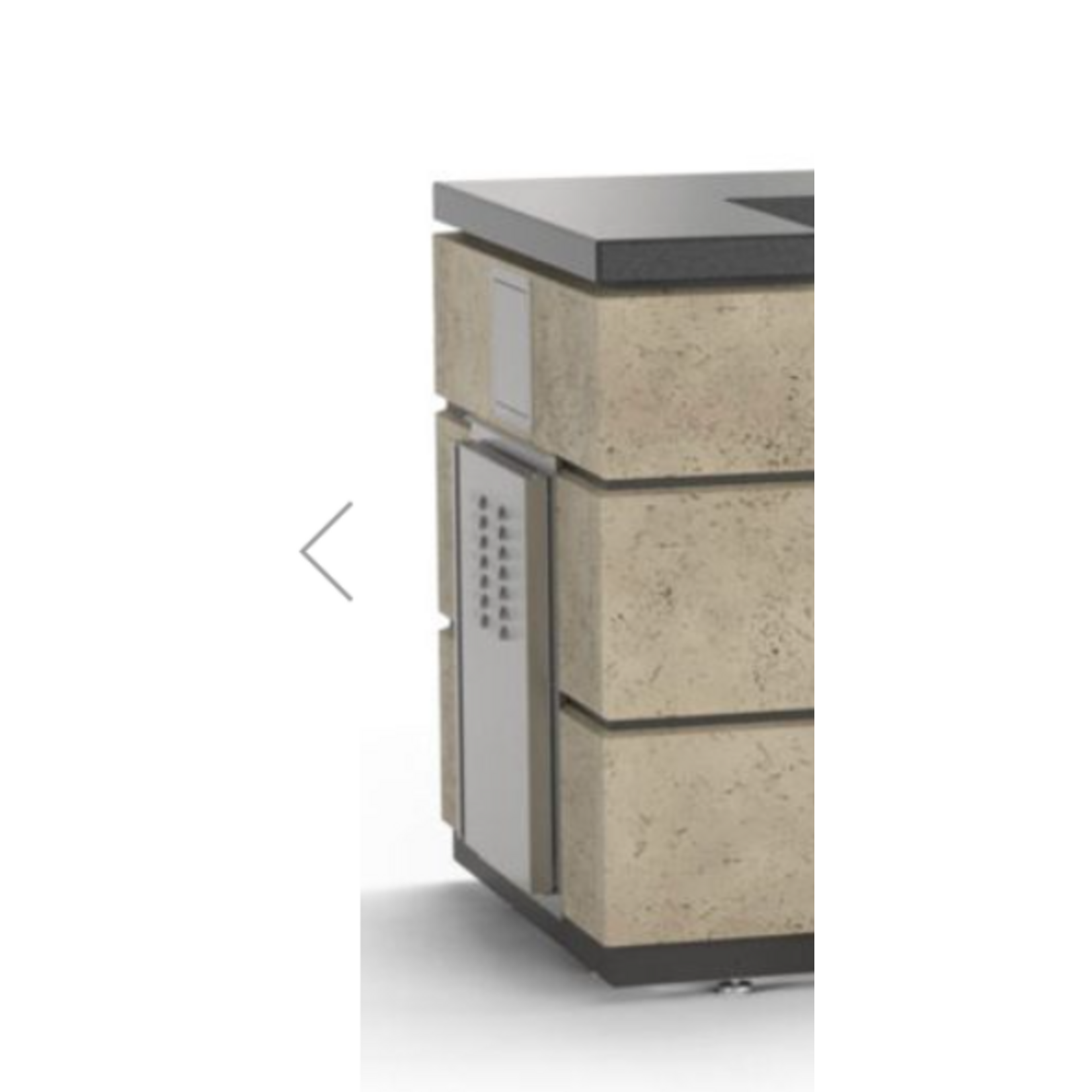 American Outdoor Grill AOG 30" Island Bundle 77"W x 36"D x 51"H - Travertine