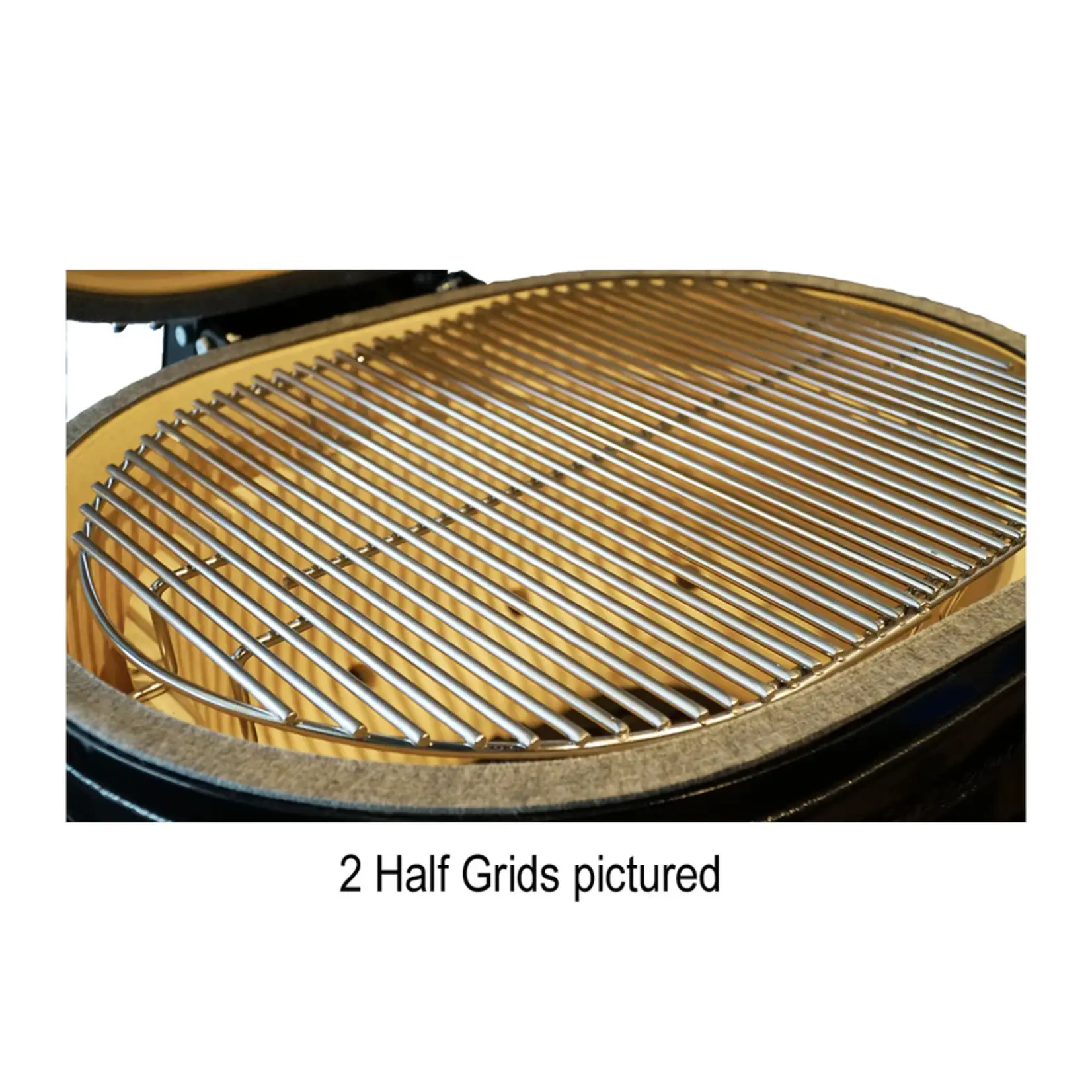 Primo Primo Oval JR Cooking Grate, Stainless Steel for Oval (1pc)