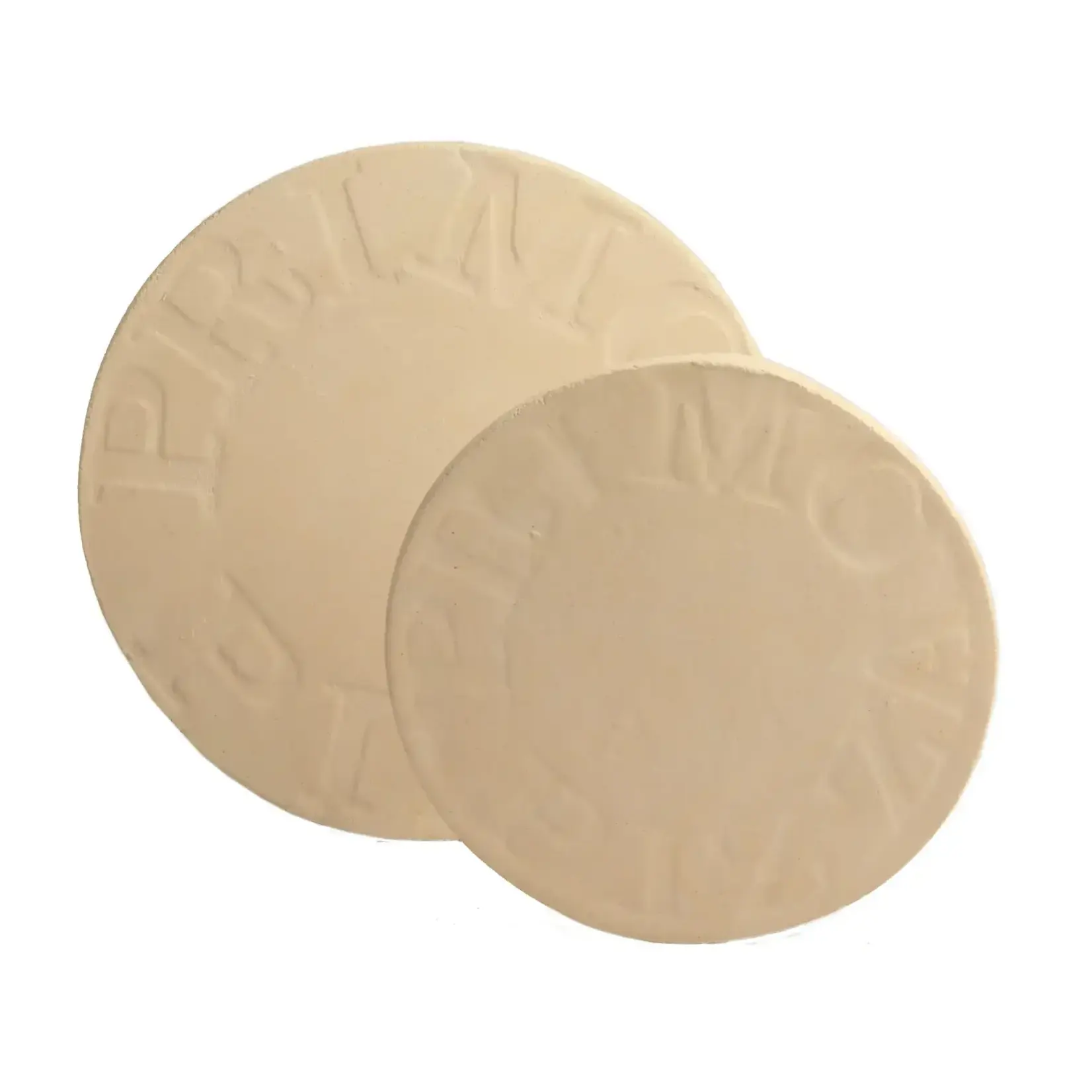 Primo Primo Baking Stone, Natural Finish Ceramic 16" for XXL, XL, LG, RD (Heat Deflector Plate for RD)