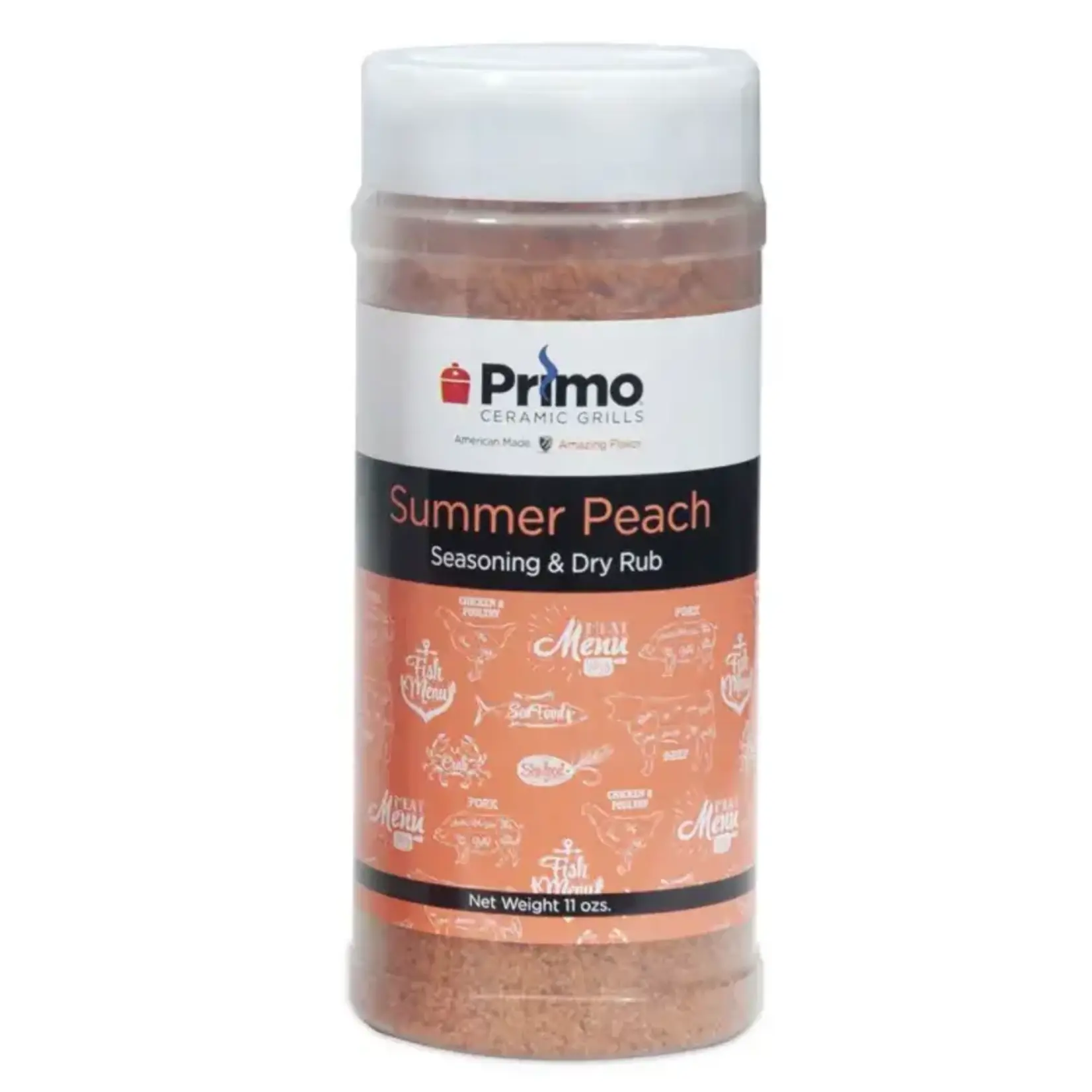 Primo Primo John Henry Seasoning & Dry Rub - Peach Summer Spice 11 oz