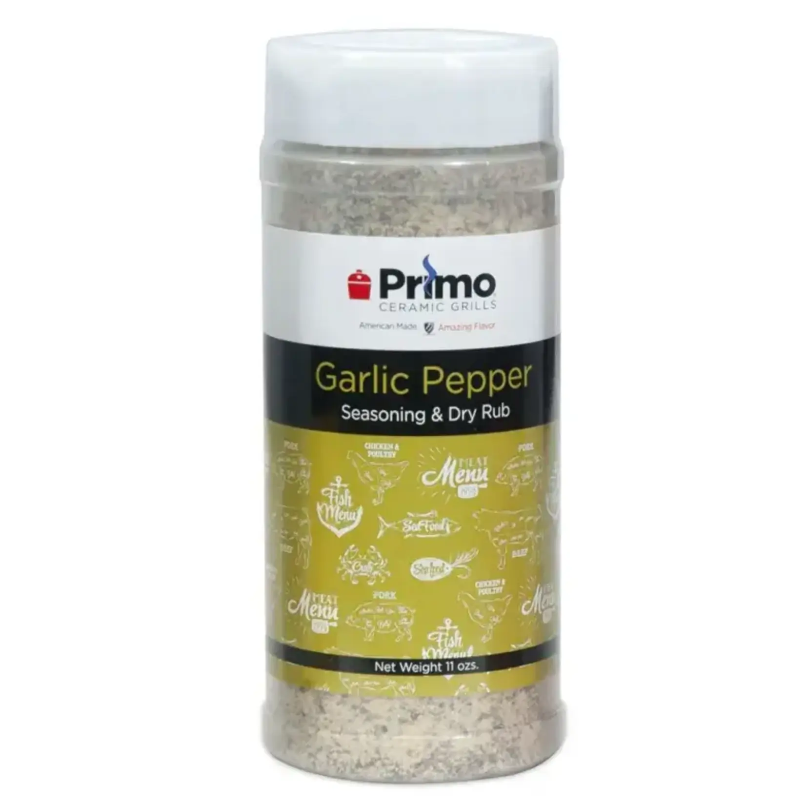 Primo Primo John Henry Seasoning & Dry Rub - Garlic Pepper  11 oz