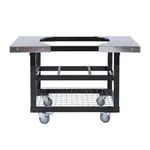 Primo Primo Oval LG & XL Cart Base with Basket and Stainless Side Shelves
