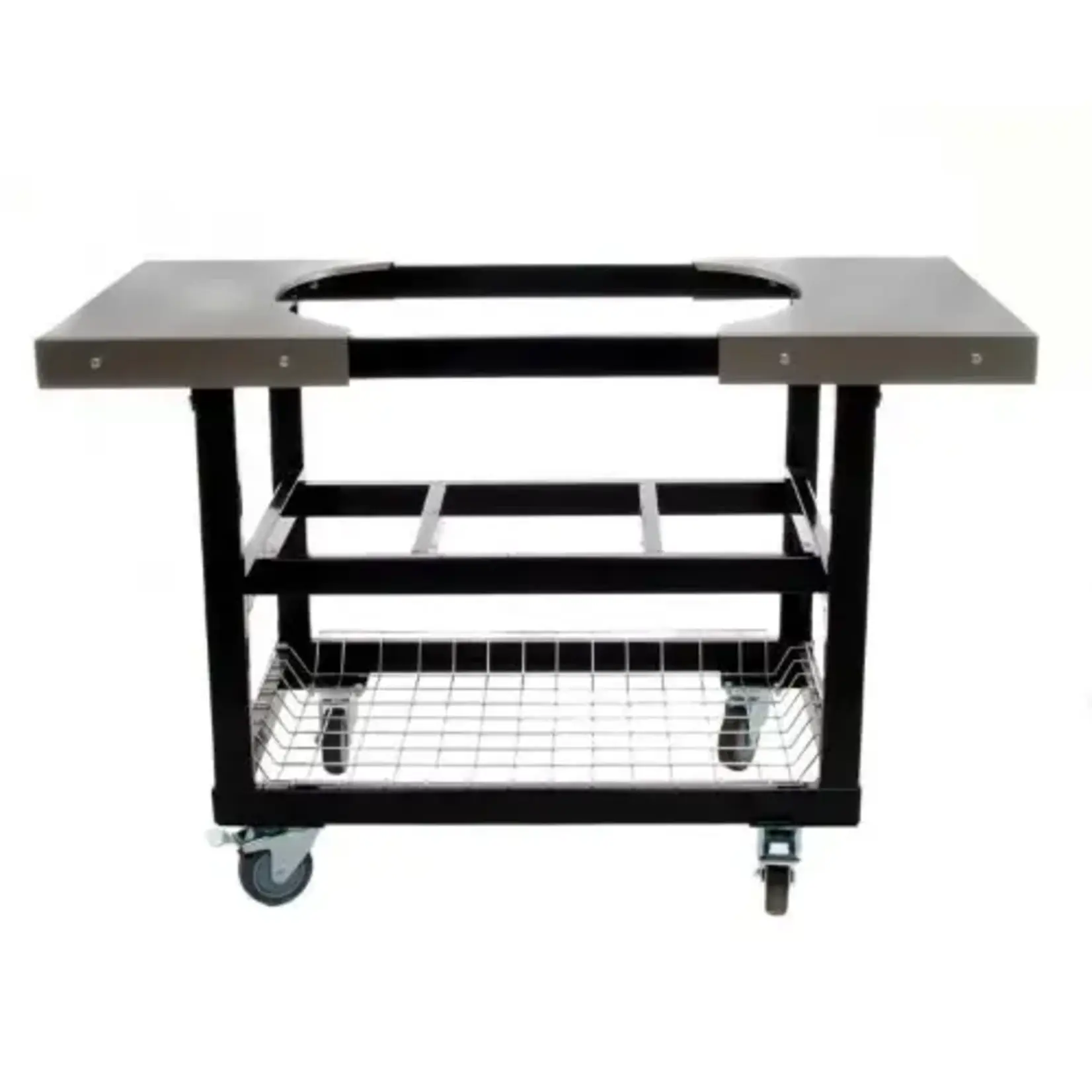 Primo Primo Cart Base with Basket and Stainless Side Shelves for JR