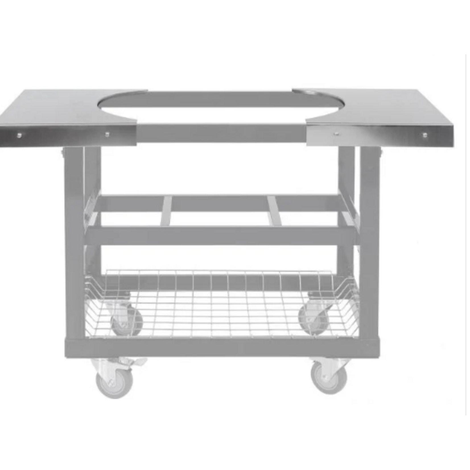 Primo Primo Side Shelves, Stainless Steel for Oval JR Cart PG00318