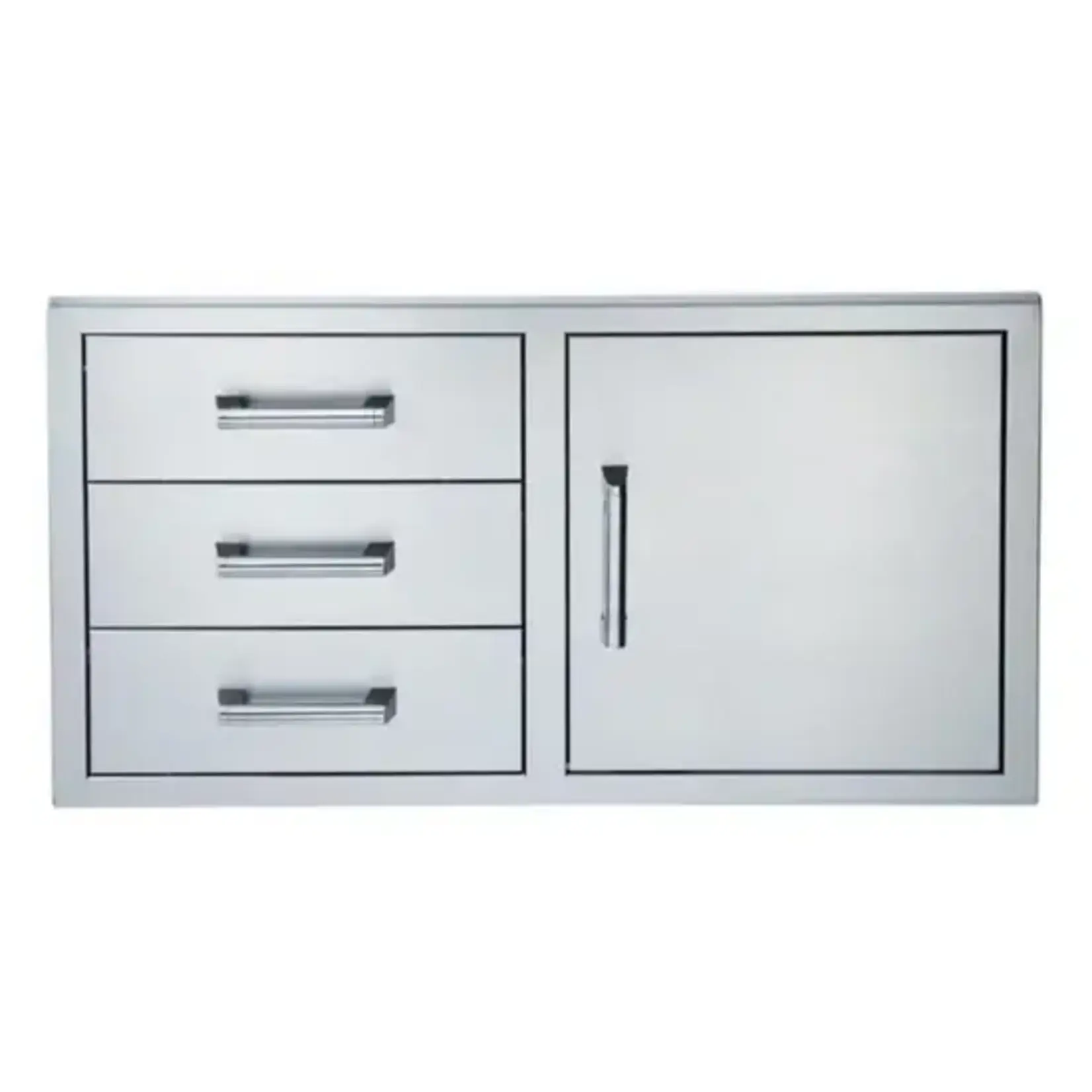 Primo Primo 42"W x 22"H Single Door with Triple Drawer