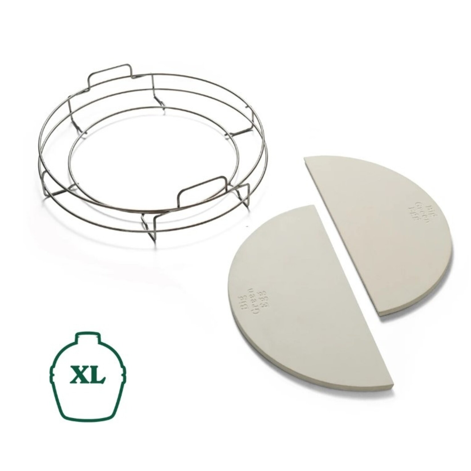 Big Green Egg BGE Dual Zone Deflector Kit - XL