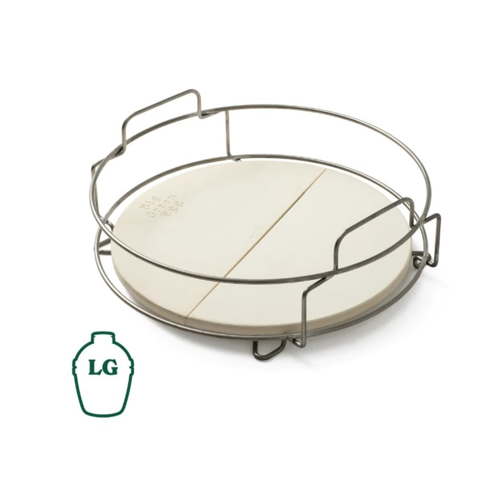 Big Green Egg BGE Dual Zone Deflector Kit - LG