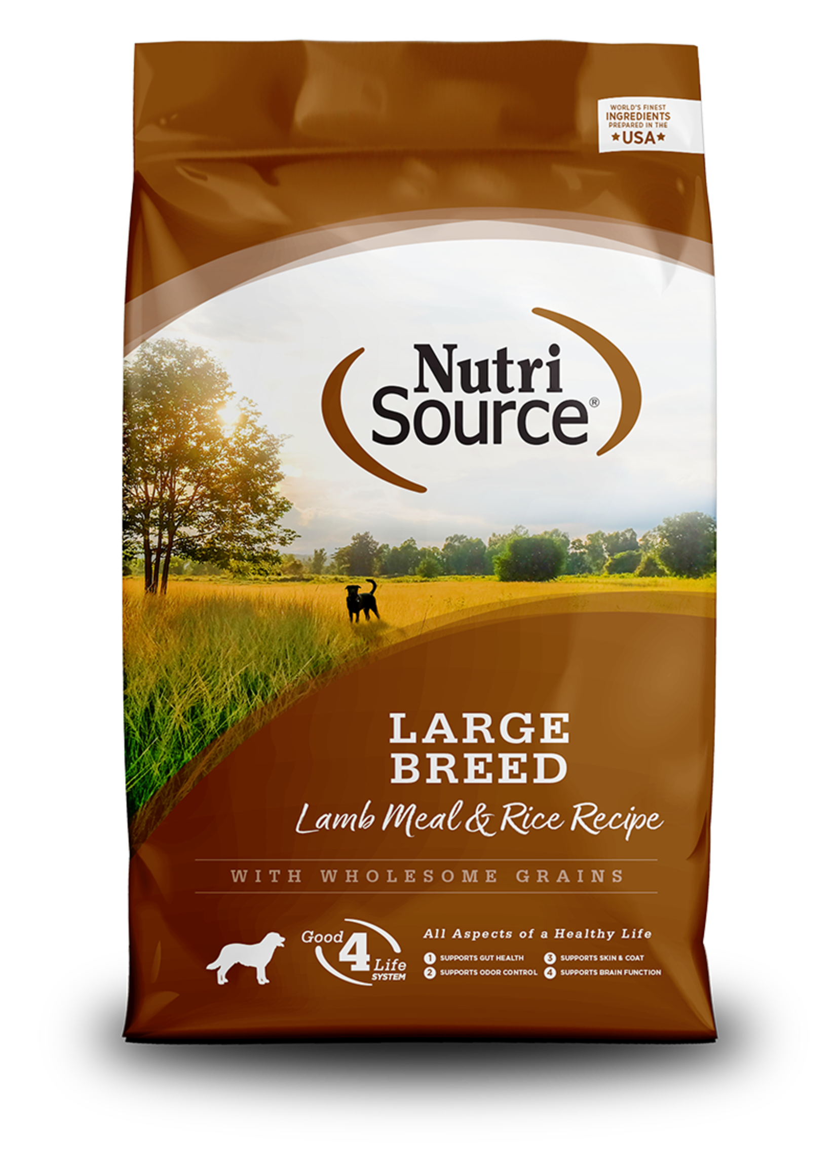 Nutrisource Adult Lamb & Rice Large Breed 30 Lb