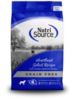 Nutrisource Grain Free Heartland Select with Bison 30 Lb