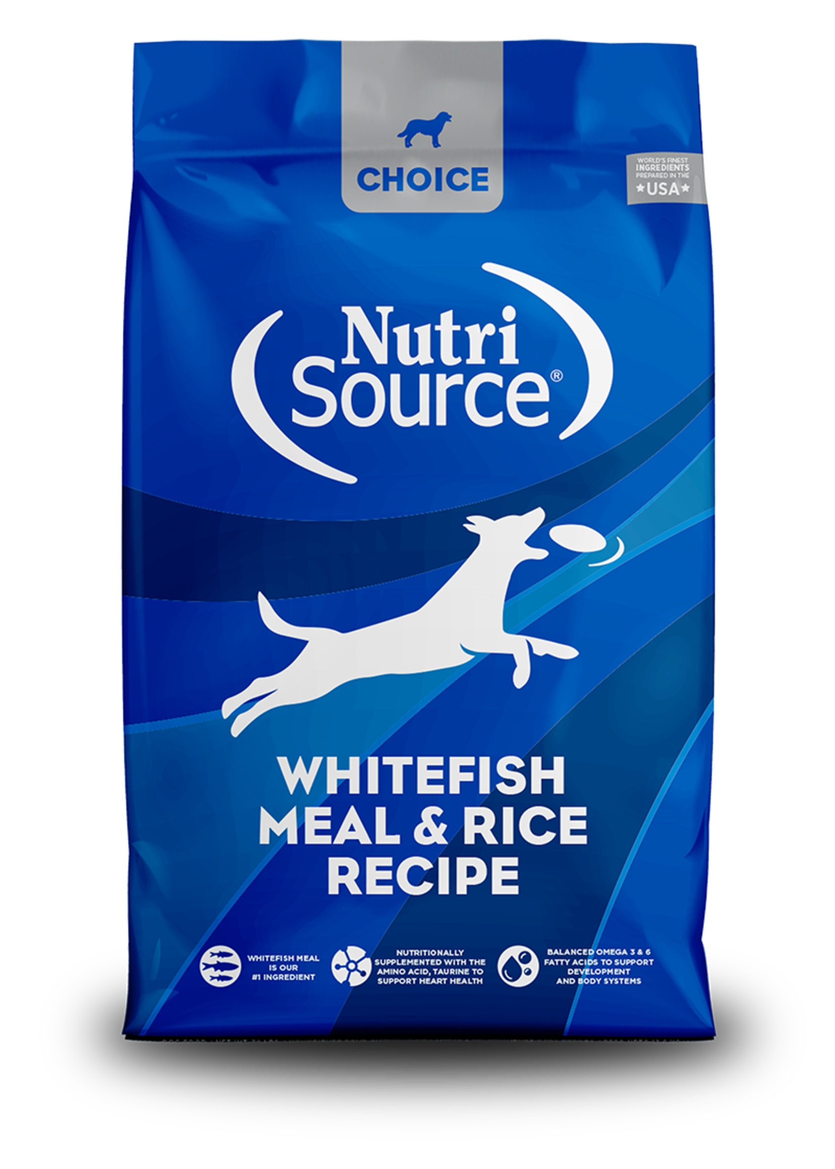 Nutrisource Choice Whitefish Meal & Rice 5 Lb