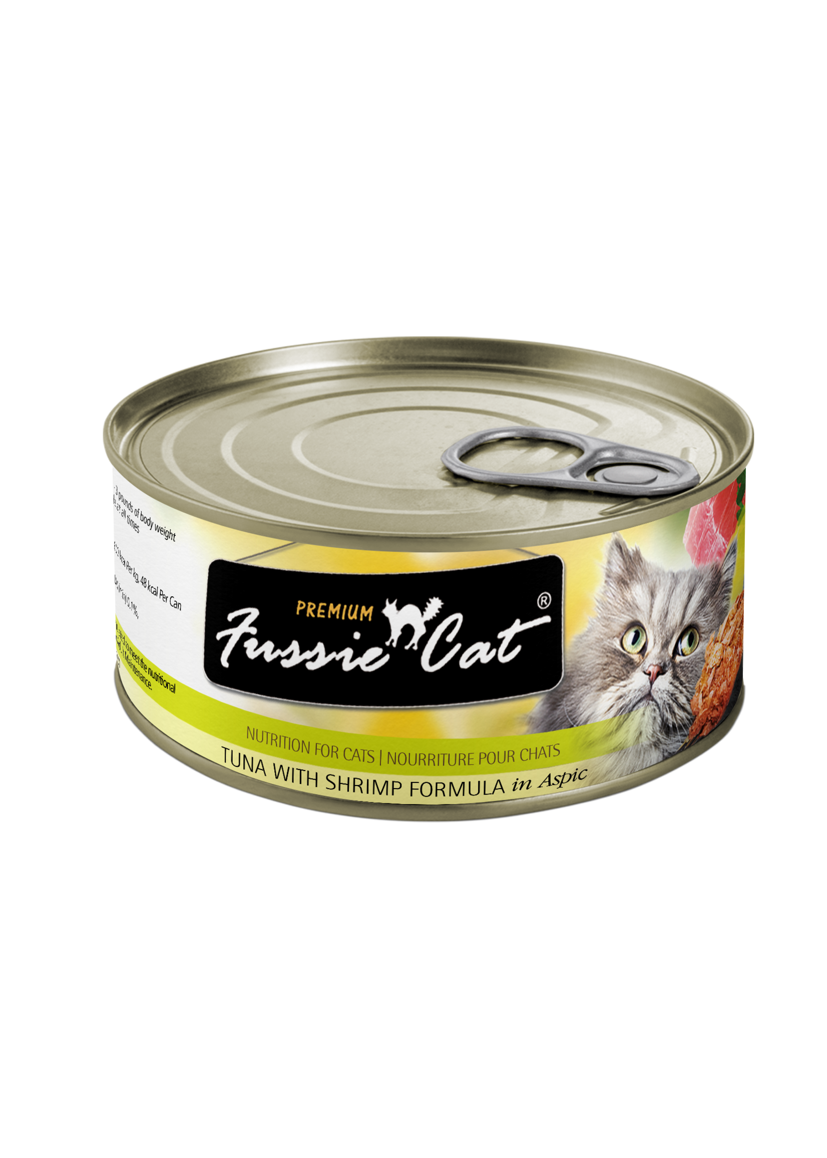 Fussie Cat Premium Tuna & Shrimp in Aspic 2.82 oz