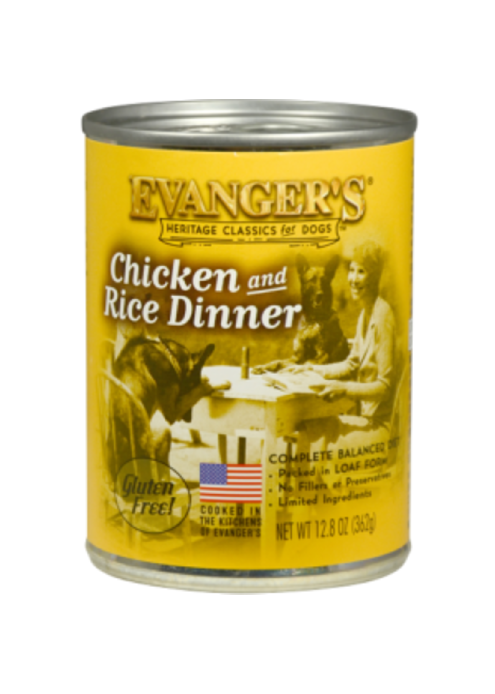 Evanger's Classic Chicken & Rice 12.5 oz