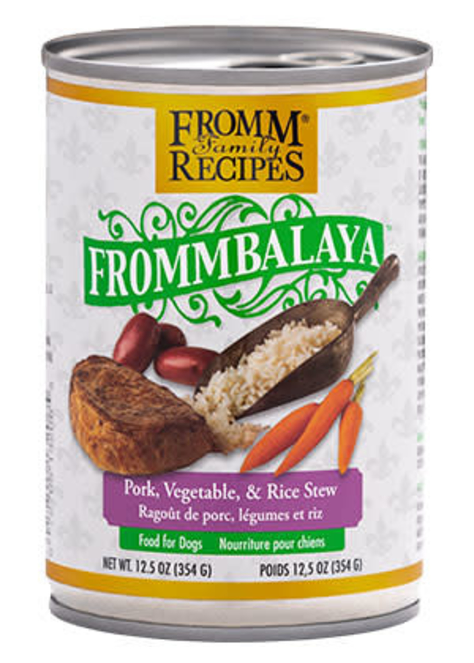 Fromm Family Frommbalaya Pork, Vegetable, & Rice Stew 12.5 oz