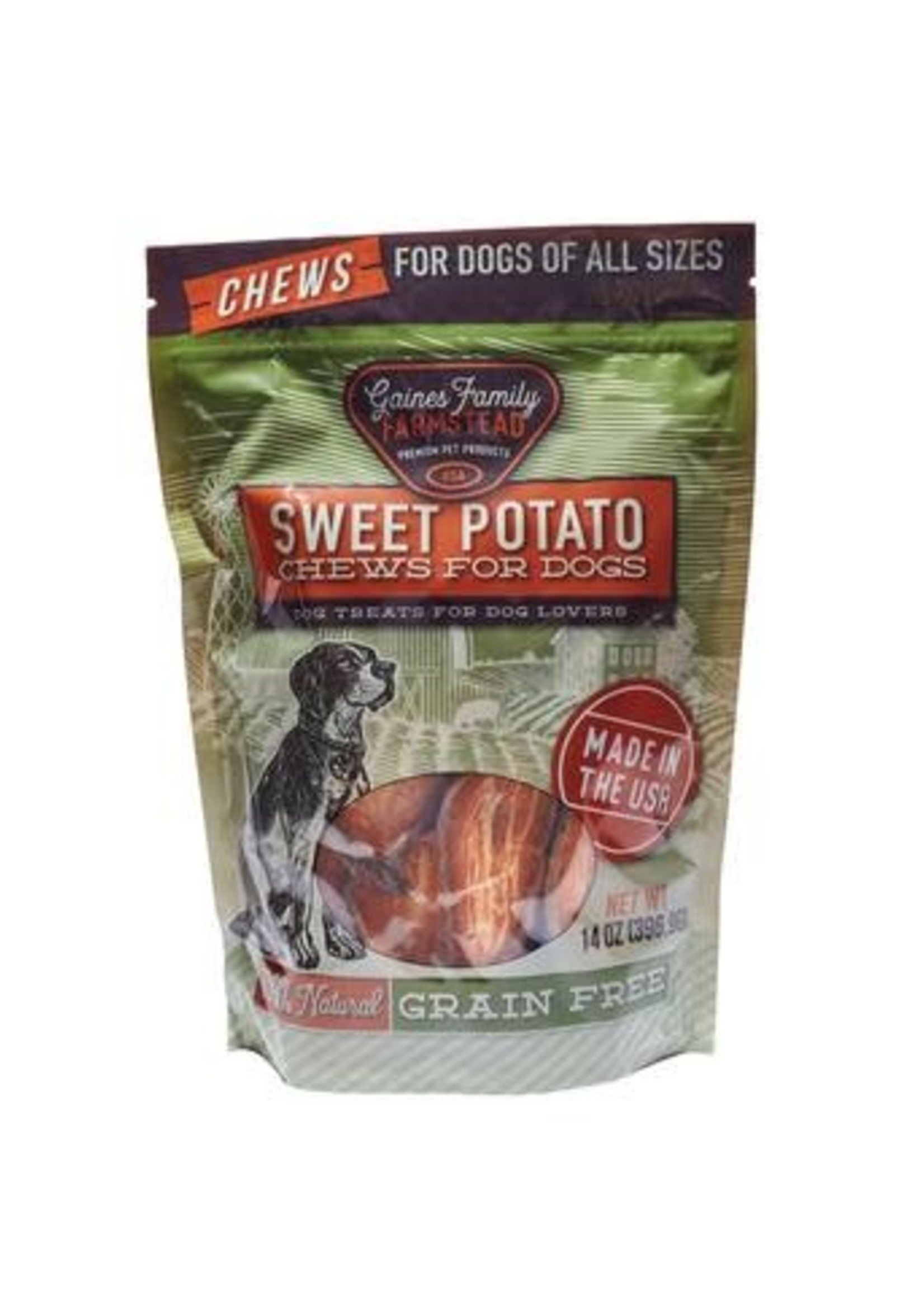 Gaines Family Farmstead Sweet Potato Chews 14 oz