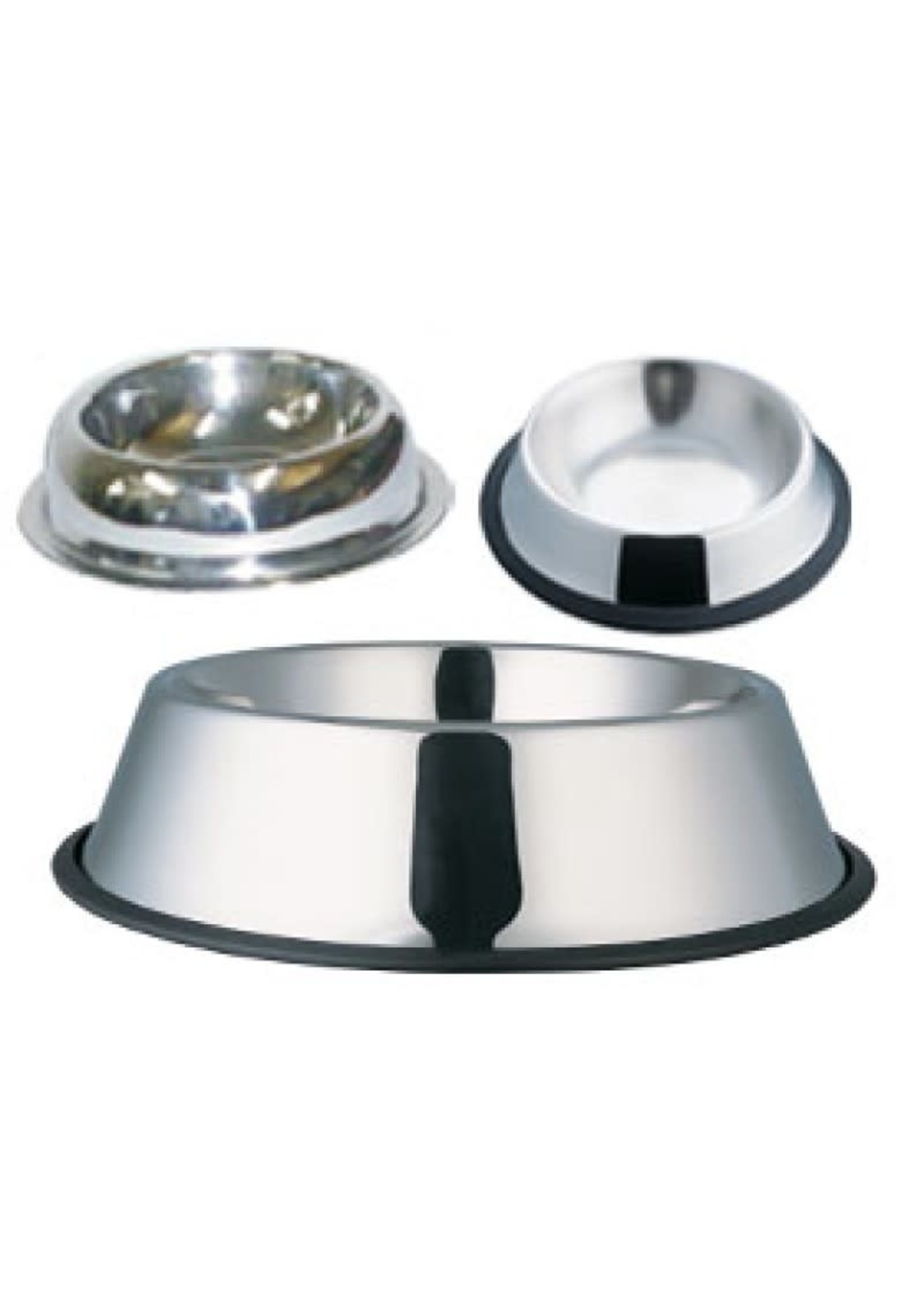 Indipet Stainless Steel Non Tip Bowl 24 oz